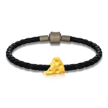 HAPPY BEAN Gold Bracelet Unisex