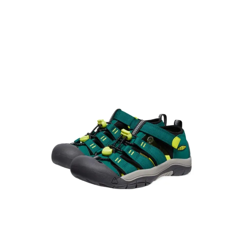 KEEN Newport H2 Abrasion Resistant Low Top Children's Sandals Green Kids'-3