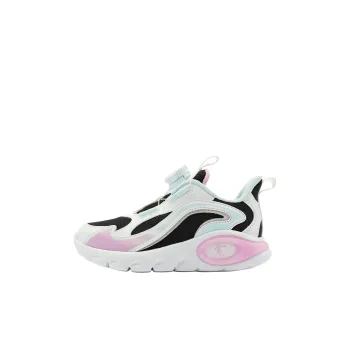 QIAODAN Anti Slip Wear Resistant Low Top Kids' Running Shoes Black/Jordan White Children Aged 3 7 Years Old