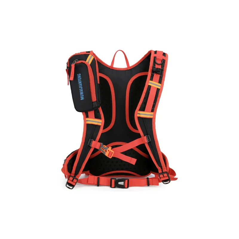 AUNG Nylon Backpack Unisex Multicolor-5