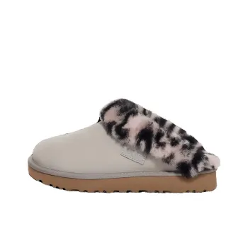 UGG Slip-Resistant Wrap-toe Slippers Women's Leopard Print