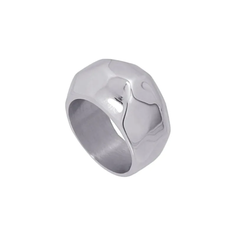 ANARTXY Steel Rings Women's Gold/Silver-1