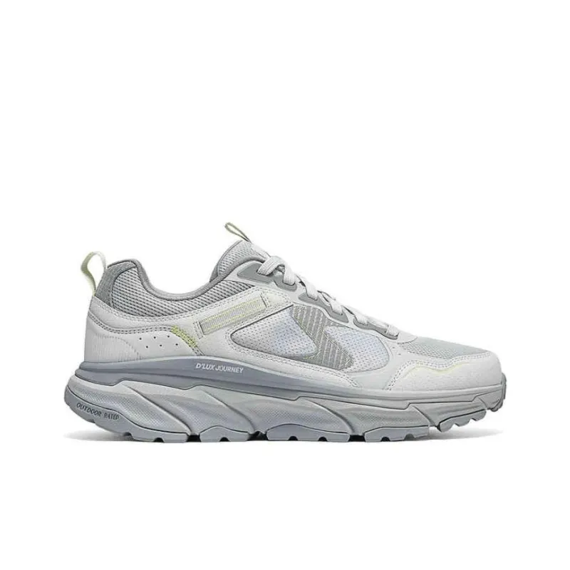Skechers OUTDOOR MENS Anti Slip Wear Resistant Low Top Trekking Shoes Men's Light Gray-1