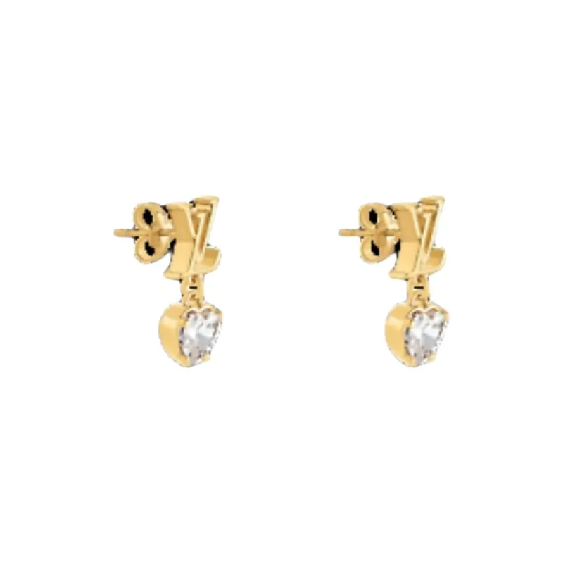 LOUIS VUITTON Lv Iconic Heart Earrings-2