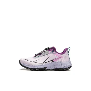 LINING YOUNG Outdoor Low Top Kids' Running Shoes Light Misty Purple / Light Orchid Purple Kids'