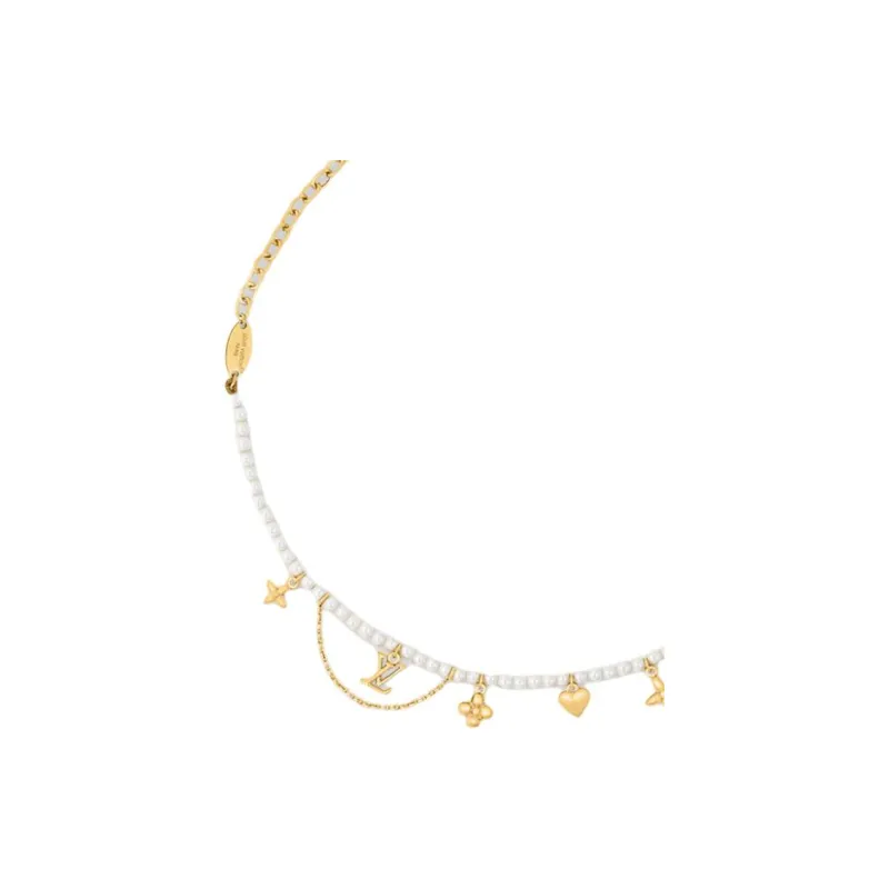 LOUIS VUITTON Blooming Pearls Necklace-0