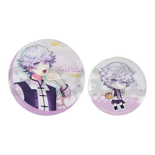 GuGuGuGu Shibuya Nai Shouba Shibuya Nai Shouya Paradox Live THE ANIMATION Moonlit Tea Dress Collection Set Badges