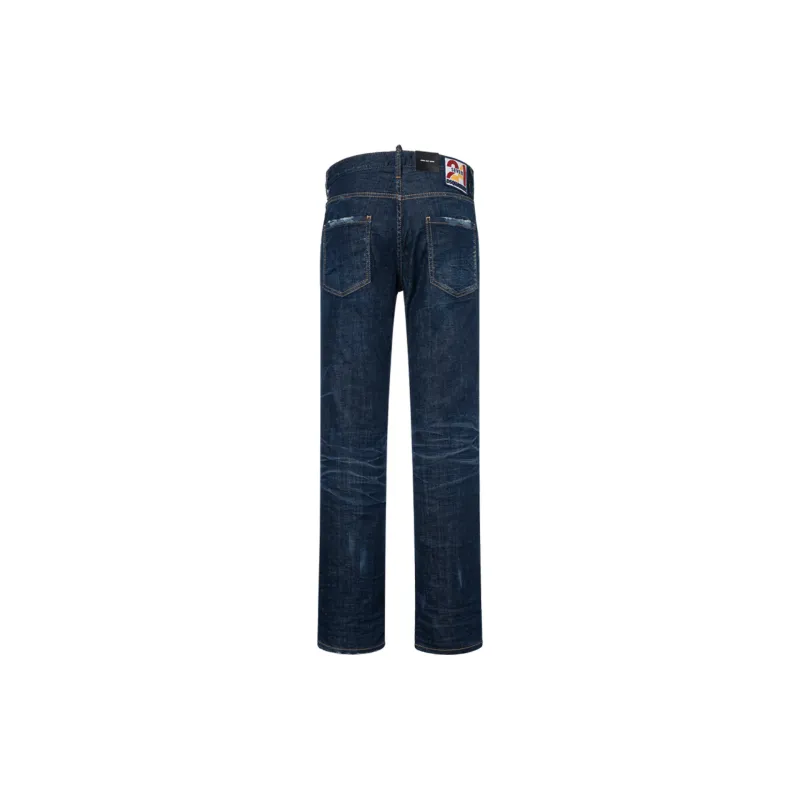 DSQUARED 2 Logo patch Slim cut Jeans-1