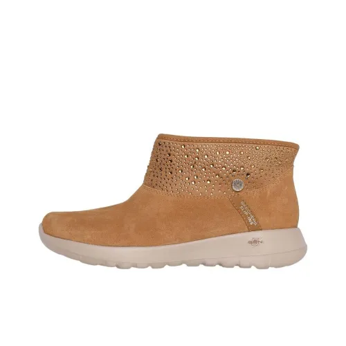 Martha Stewart x Skechers Slip Ins Ankle Boots Women's Brown