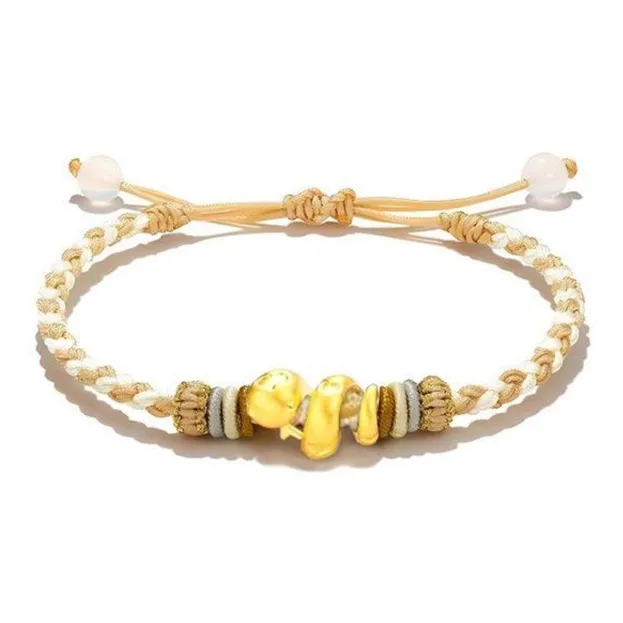 KING TAI SANG Gold Bracelet Unisex-3