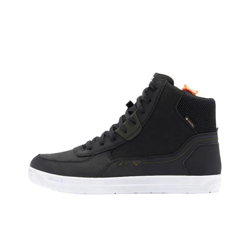 DAINESE Anti Slip Wear Resistant High Top Cycling Shoes Men's Black-0