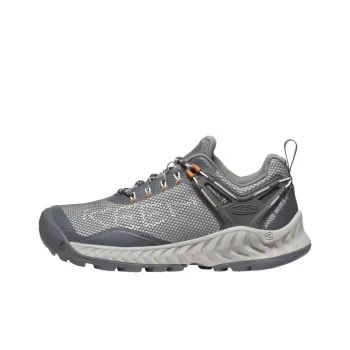 KEEN NXIS EVO Anti Slip Wear Resistant Low Top Trekking Shoes Women's Gray