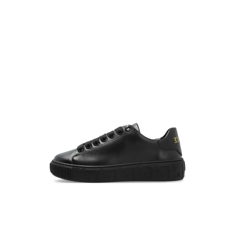 VERSACE Low Top Kids' Skateboarding Shoes Black Kids'-0