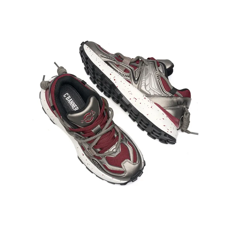 C°BANNER Wear-resistant And Lightweight Low-Top Chunky Sneakers Men's-13