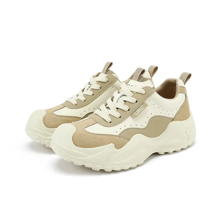UBZ Slip Resistant Low Top Chunky Sneakers Women's-1