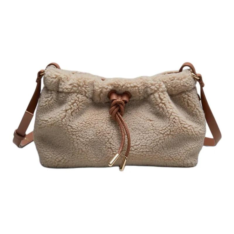 Other Stories Leather Shoulder Bag Women's Light Brown-0