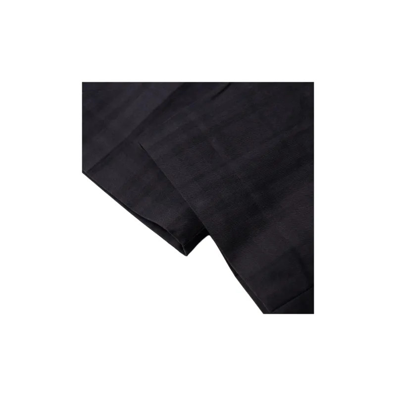 Burberry Check-pattern Tailored Trousers-7