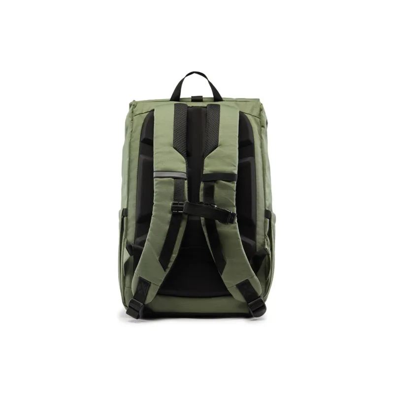 LiNing Polyester Backpack Unisex Army Canvas Green-3