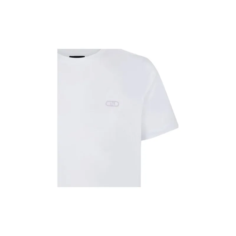 FENDI T Shirts Men White-4