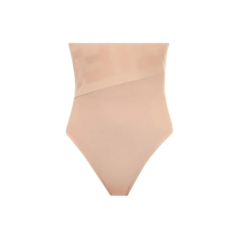FENDI SS23 One-piece Swimsuit Women's Pink-4