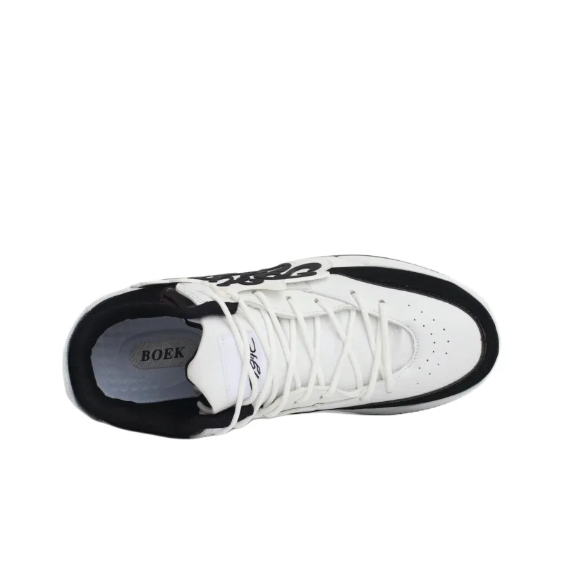 PAIN OR PLEASURE Slip Resistant Kids' Skateboarding Shoes Black Teenagers-2