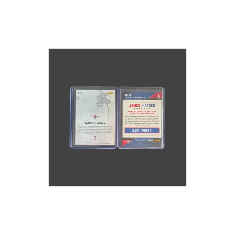 PANINI 2015 Rocket James Harden Slam Dunk Special Card 2 Pieces Basketball Star Card Product Access Sports Cards 2 Pcs-3