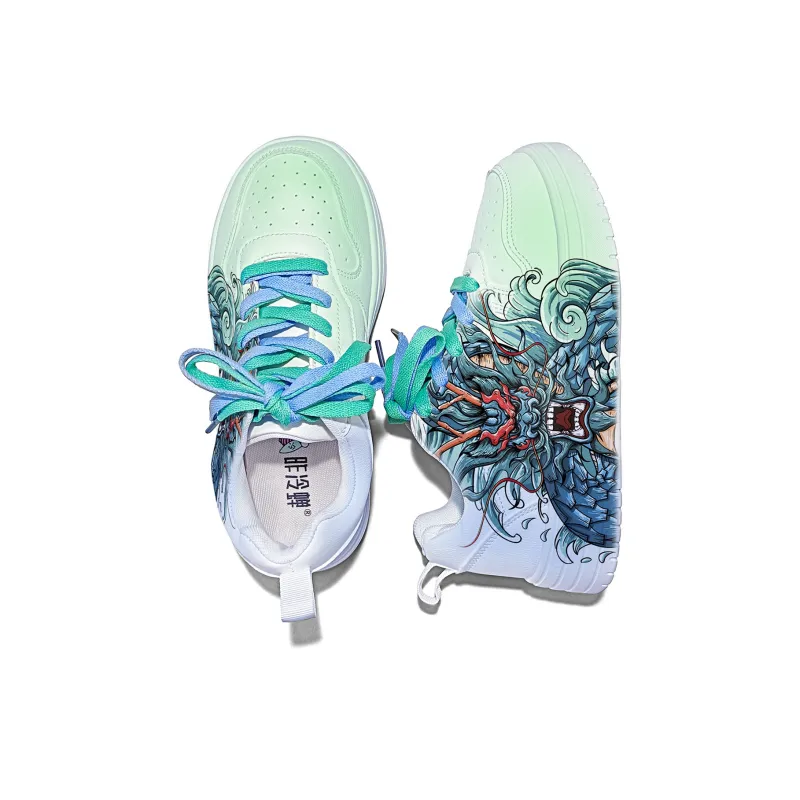 Cold Cicadas Yesterday Durable Lightweight And Breathable Low-Top Skateboard Shoes Unisex-3