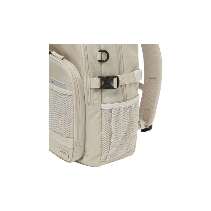 FILA Polyester Backpack Unisex Beige-2