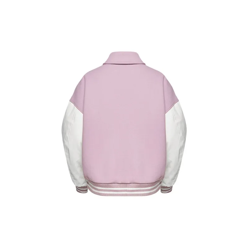 Converse Puffer Jacket Women's Pink-1