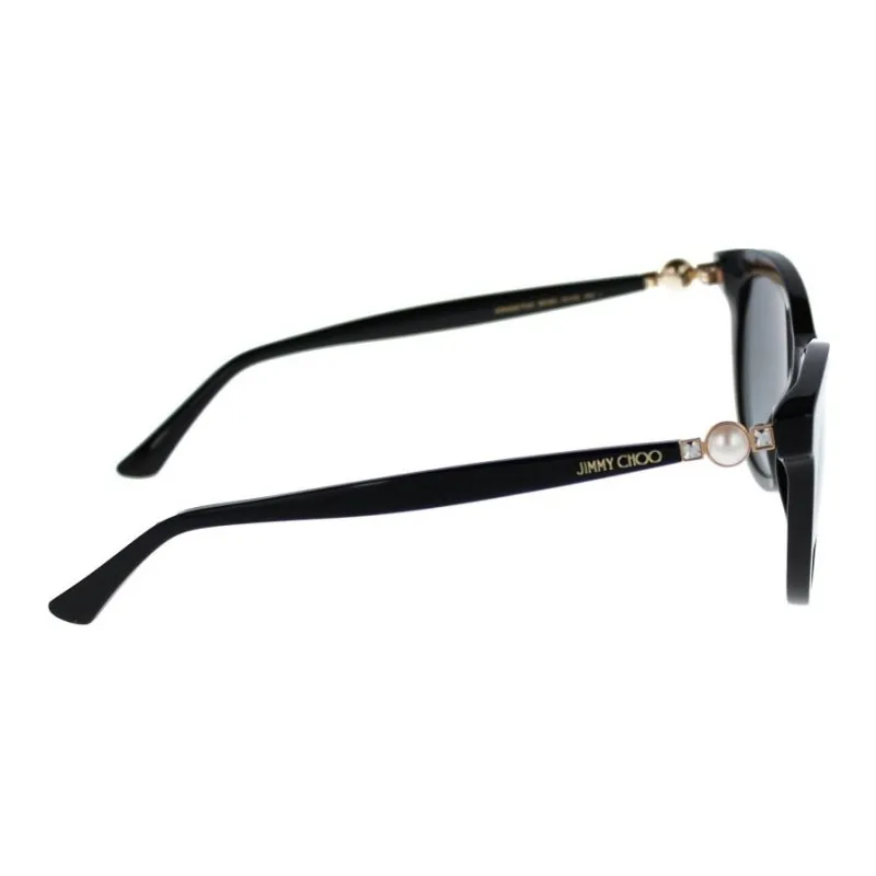 Jimmy Choo Plastic Butterfly Sunglasses Women's Black-3