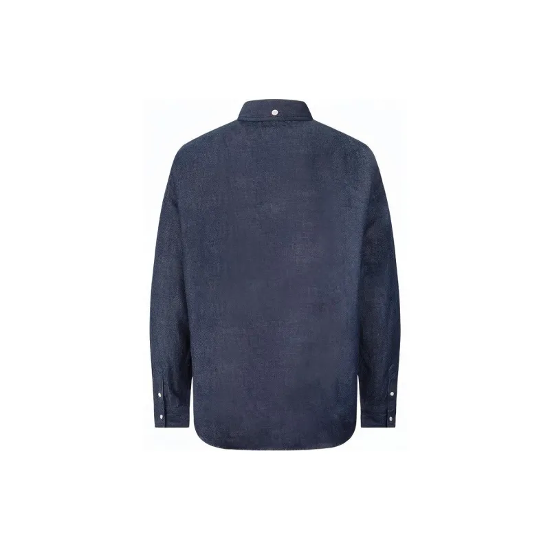 EVISU Shirts Men Denim Blue-1