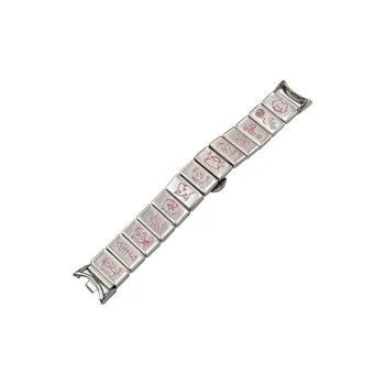 MSSM Iaomi 9/9nfc/8/8nfc/9pro/8pro/Red Beige Watch5/4 Xiaomi Compatibility Watch Band 170mm Mi9 Metal
