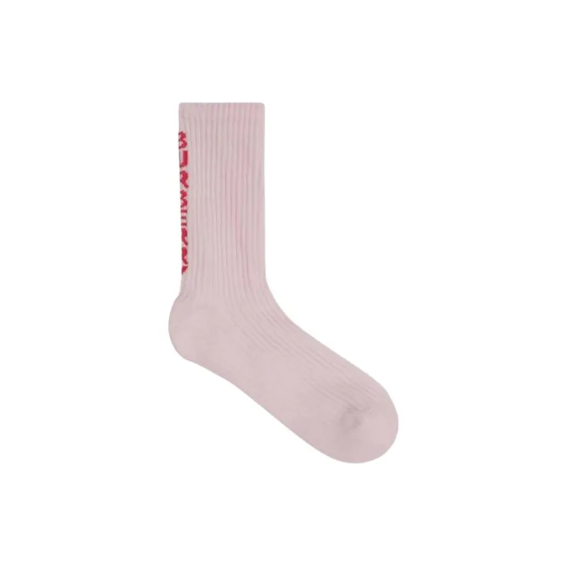 Burberry Mid-Calf Socks Women's 1 Pack Pink-1