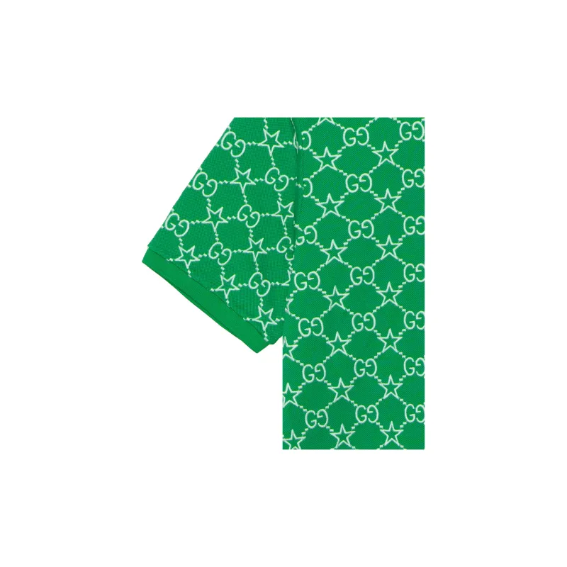 GUCCI FW22 Polo Shirt Men's Green-4