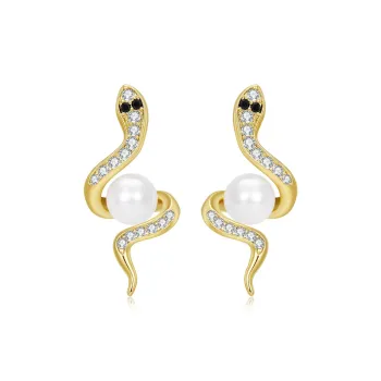 Lady Go S925 Silver Stud Earrings Women's