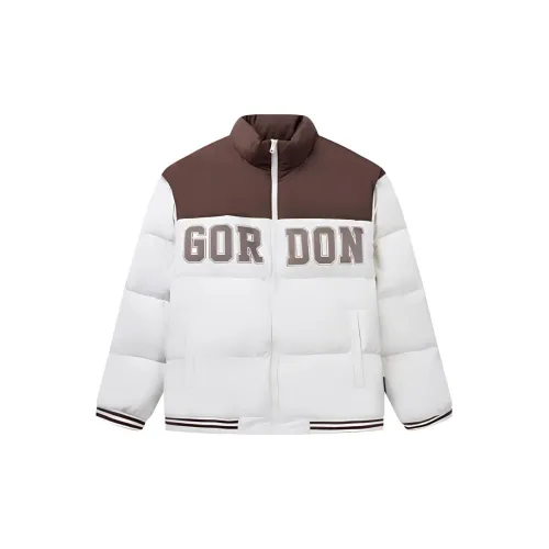 361° Down Jacket Men's Light Beige Gray/Coconut Brown