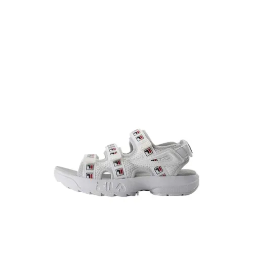 FILA KIDS Slip-Resistant Breathable Low-Top Children's Sandals White Kids'