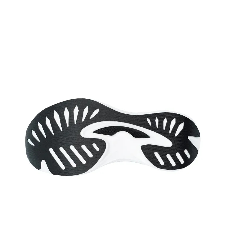 MINEPAIR Non slip Support Low Top Full Length Carbon Plate Casual Running Shoes Unisex White-4