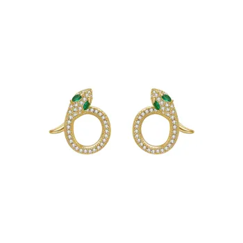 Lady Go S925 Silver Stud Earrings Women's