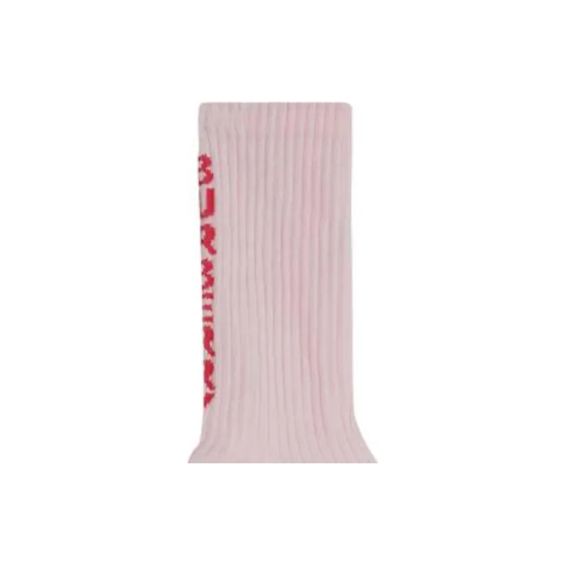 Burberry Mid-Calf Socks Women's 1 Pack Pink-2