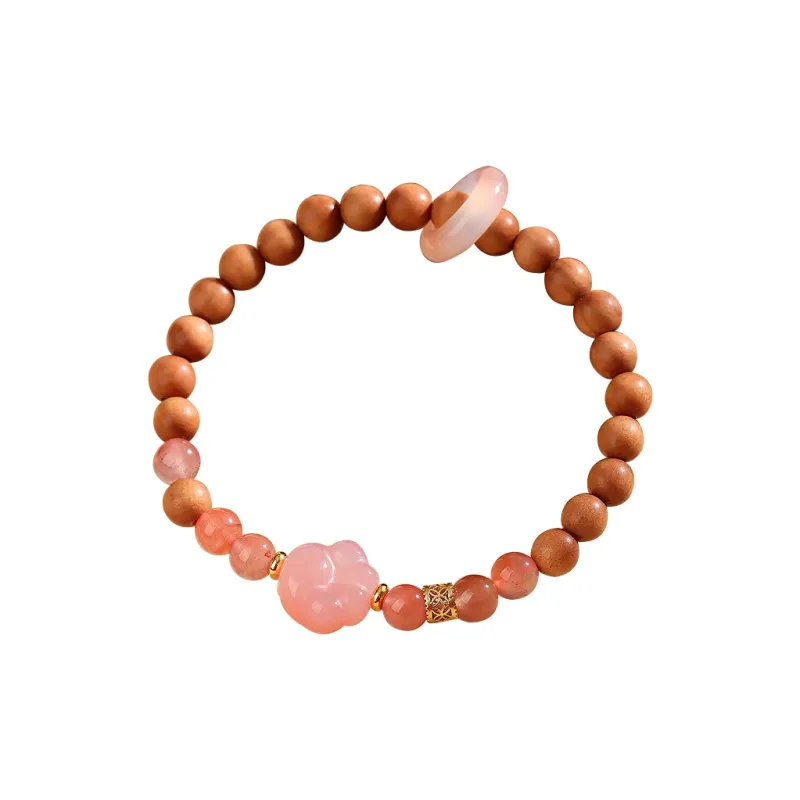 Wanshu Sandalwood Wooden Bracelets Women's-1