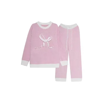 WANANNI Pajama Set Women's Cream Pink