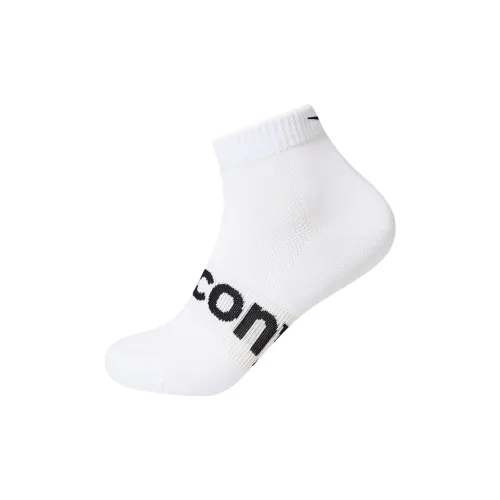 Saucony Polygiene No Show Socks Unisex 1 Pack Pearl White