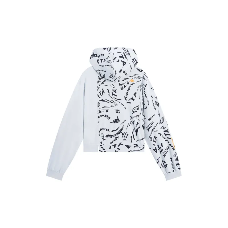 Kappa Sweatshirt Women's Ivory White-1