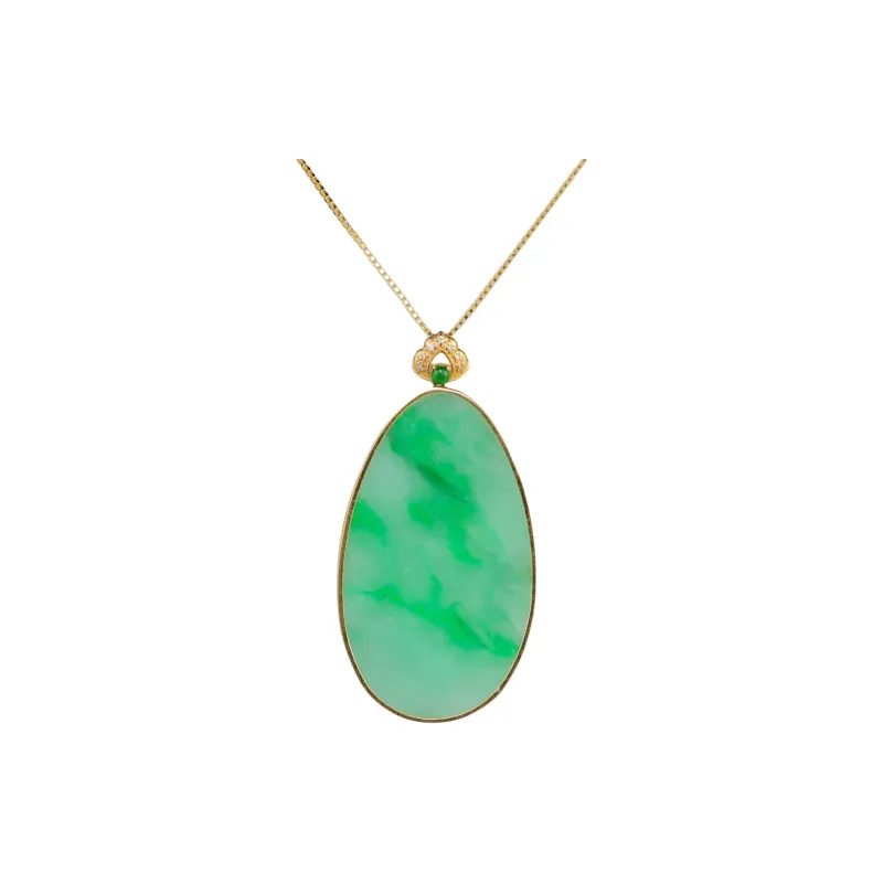 SIYIJIA Glutinous Jade Jadeite Pendants Unisex-0
