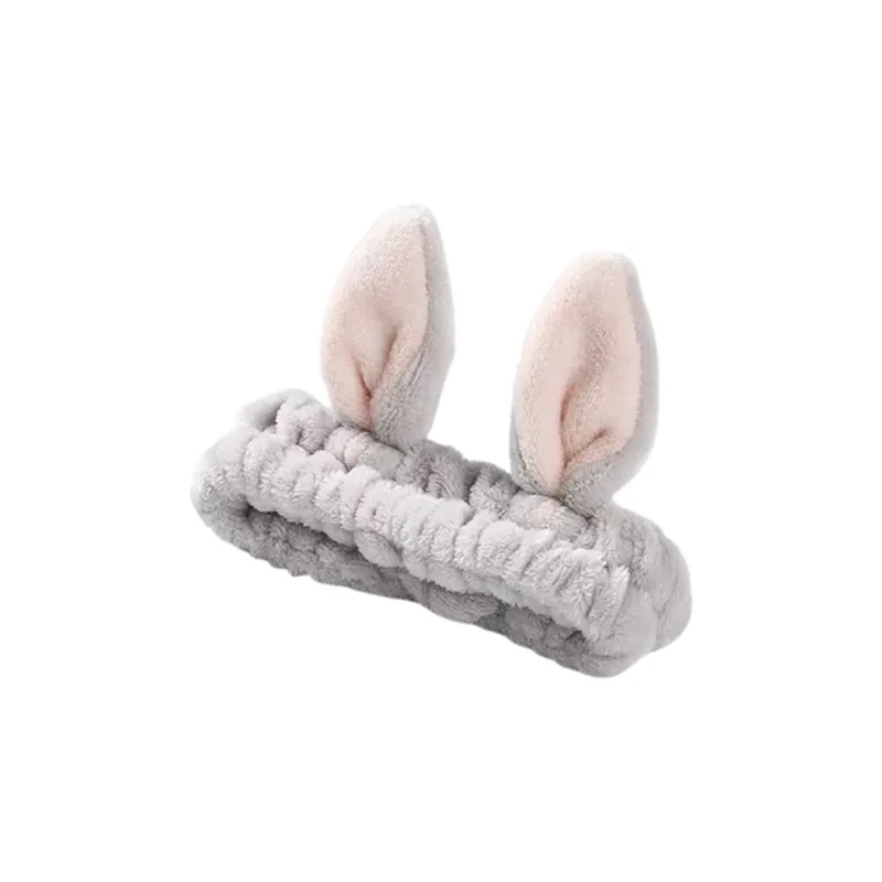 JIANYINGSHU Flannel Hair Bands Women's-18