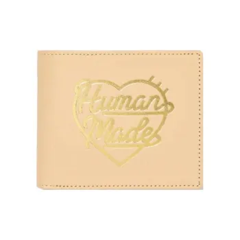HUMAN MADE Cow Leather Wallet Regular Women's Beige