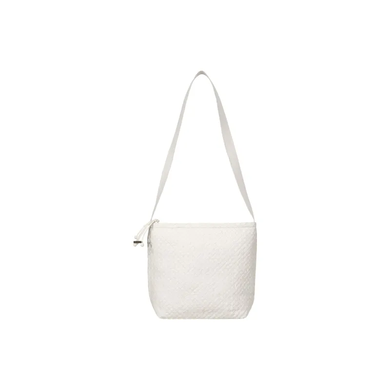 ISSEY MIYAKE Nylon Crossbody Bag, Shoulder Bag Women's White-0