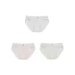 3 Pack-White+Pink+Green