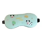 Eye Mask-Green Spot Dog, Gel-Free Bags